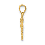 FJC Finejewelers 14k Yellow Gold Dragonfly Charm