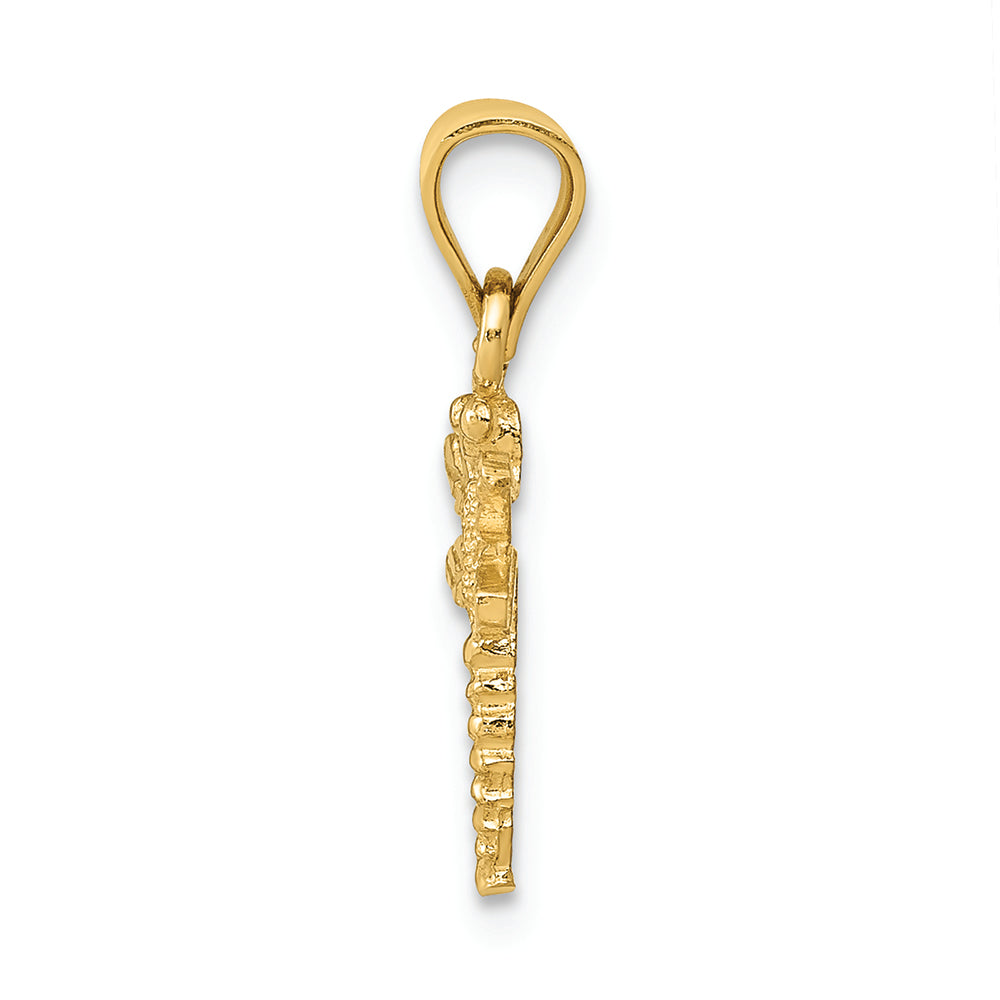 FJC Finejewelers 14k Yellow Gold Dragonfly Charm