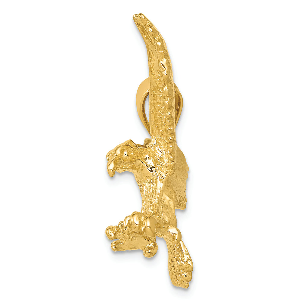 FJC Finejewelers 14k Yellow Gold Eagle Charm