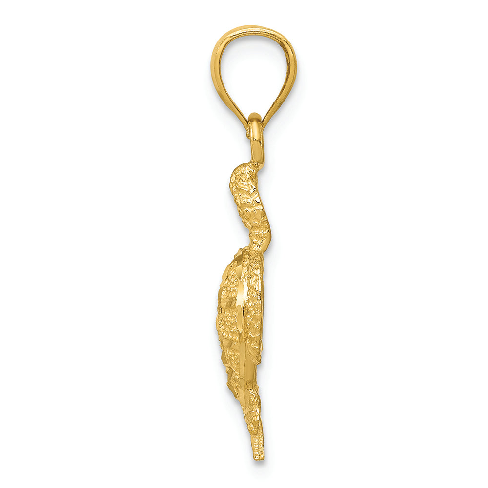 FJC Finejewelers 14k Yellow Gold Turtle Charm