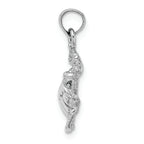 FJC Finejewelers 14k White Gold White Sea Turtle Polish Charm