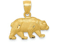 FJC Finejewelers 14k Yellow Gold Bright Cut Bear Charm