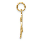 FJC Finejewelers 14k Yellow Gold Rooster Charm