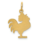 FJC Finejewelers 14k Yellow Gold Rooster Charm