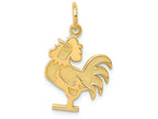 FJC Finejewelers 14k Yellow Gold Rooster Charm