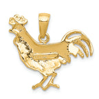FJC Finejewelers 14k Yellow Gold Rooster Charm