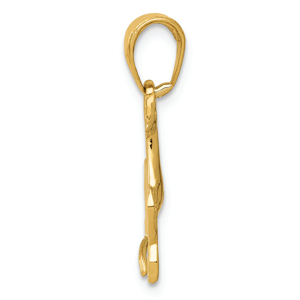 FJC Finejewelers 14k Yellow Gold Horse Charm