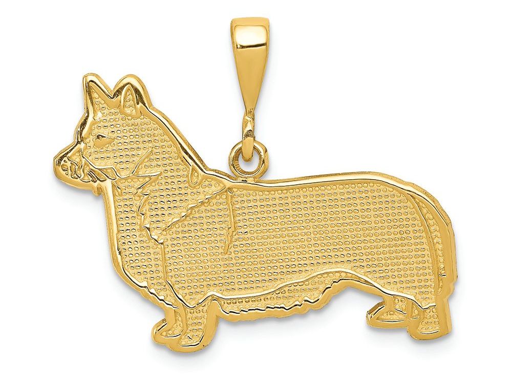 FJC Finejewelers 14k Yellow Gold Welsh Corgi Charm