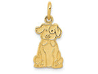 FJC Finejewelers 14k Yellow Gold Puppy Charm