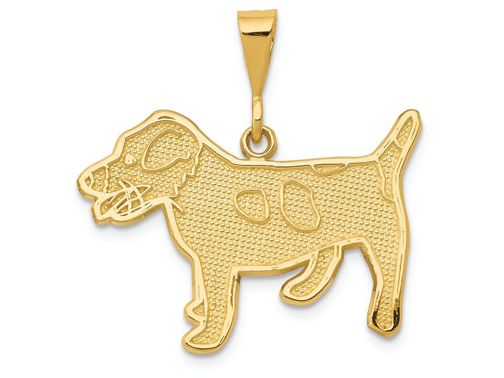 FJC Finejewelers 14k Yellow Gold Jack Russell Terrier Dog Charm