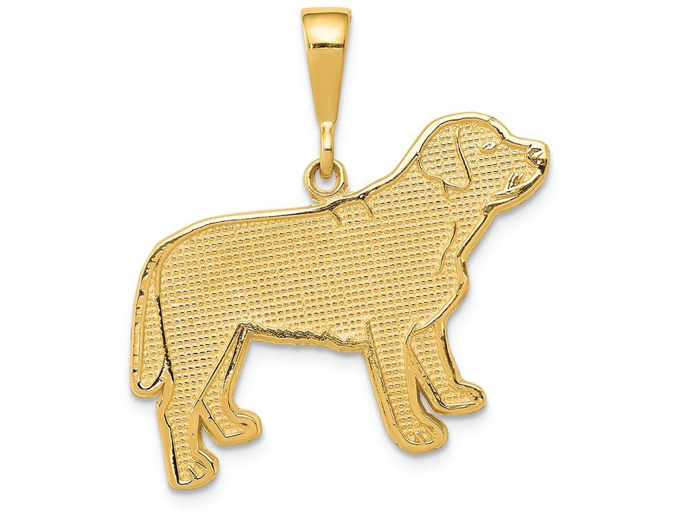 FJC Finejewelers 14k Yellow Gold Labrador Dog Charm