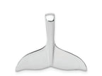FJC Finejewelers 14k White Gold Whale Tail Slide Charm