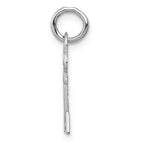 FJC Finejewelers 14k White Gold Initial A Key Charm