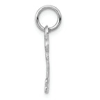 FJC Finejewelers 14k White Gold Initial B Key Charm