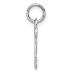 FJC Finejewelers 14k White Gold Initial C Key Charm