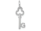 FJC Finejewelers 14k White Gold Initial G Key Charm