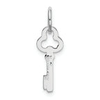 FJC Finejewelers 14k White Gold Initial I Key Charm