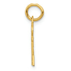 FJC Finejewelers 14k Yellow Gold Initial A Key Charm