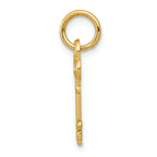 FJC Finejewelers 14k Yellow Gold Initial G Key Charm