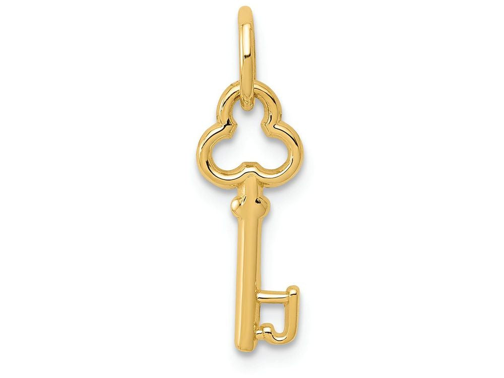 FJC Finejewelers 14k Yellow Gold Initial J Key Charm