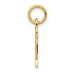 FJC Finejewelers 14k Yellow Gold Initial K Key Charm