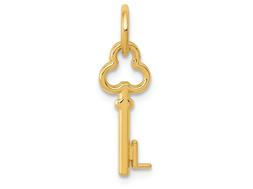 FJC Finejewelers 14k Yellow Gold Initial L Key Charm
