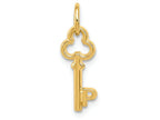 FJC Finejewelers 14k Yellow Gold Initial P Key Charm