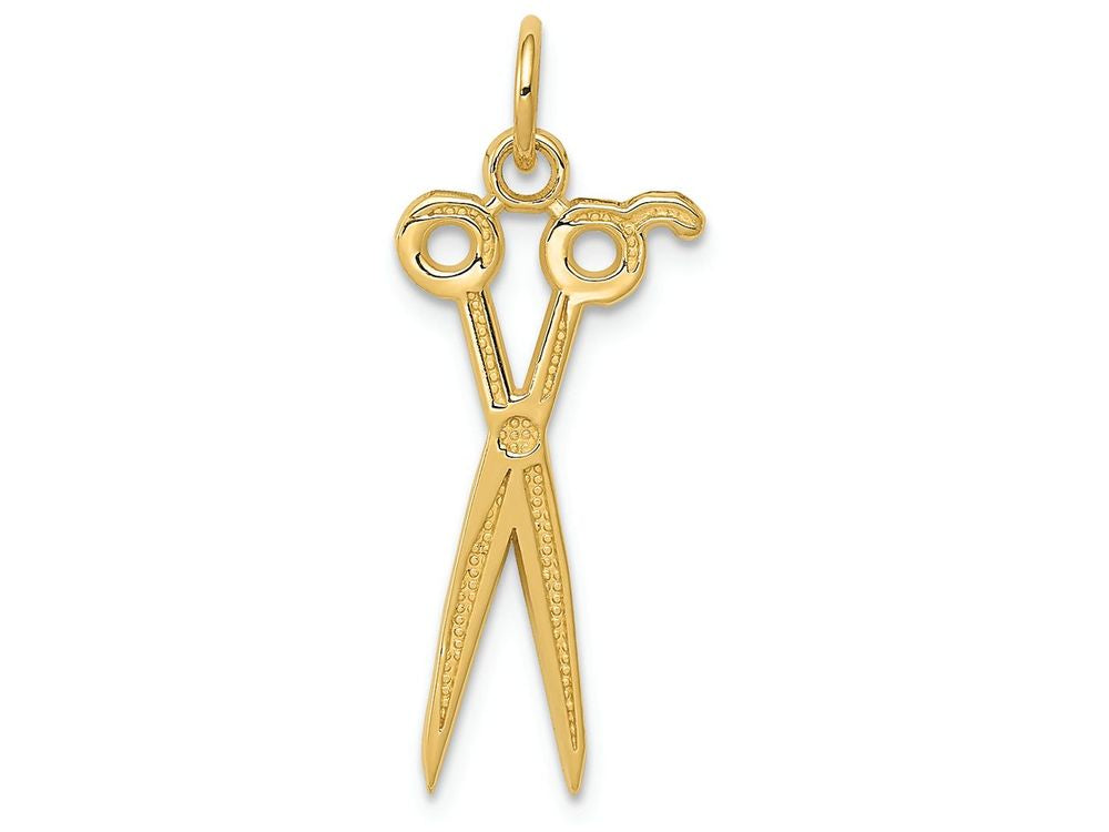 FJC Finejewelers 14k Yellow Gold Scissors Charm