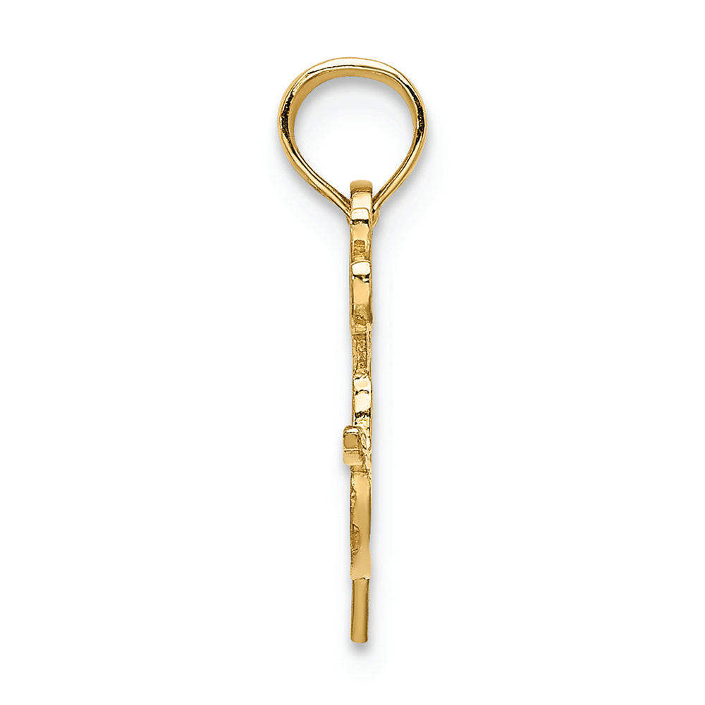 FJC Finejewelers 14k Yellow Gold Paint Pallet Charm