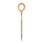 FJC Finejewelers 14k Yellow Gold Piano Charm