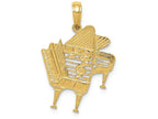 FJC Finejewelers 14k Yellow Gold Piano Charm
