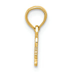 FJC Finejewelers 14k Yellow Gold Electric Guitar Charm