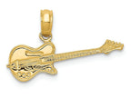 FJC Finejewelers 14k Yellow Gold Electric Guitar Charm