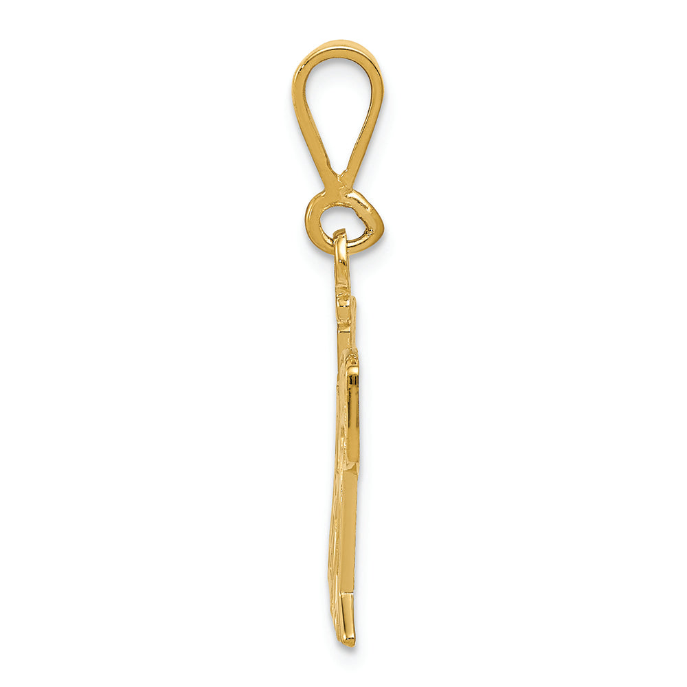 FJC Finejewelers 14k Yellow Gold Drum Set Charm