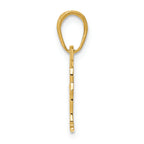FJC Finejewelers 14k Yellow Gold Gymnastics Charm