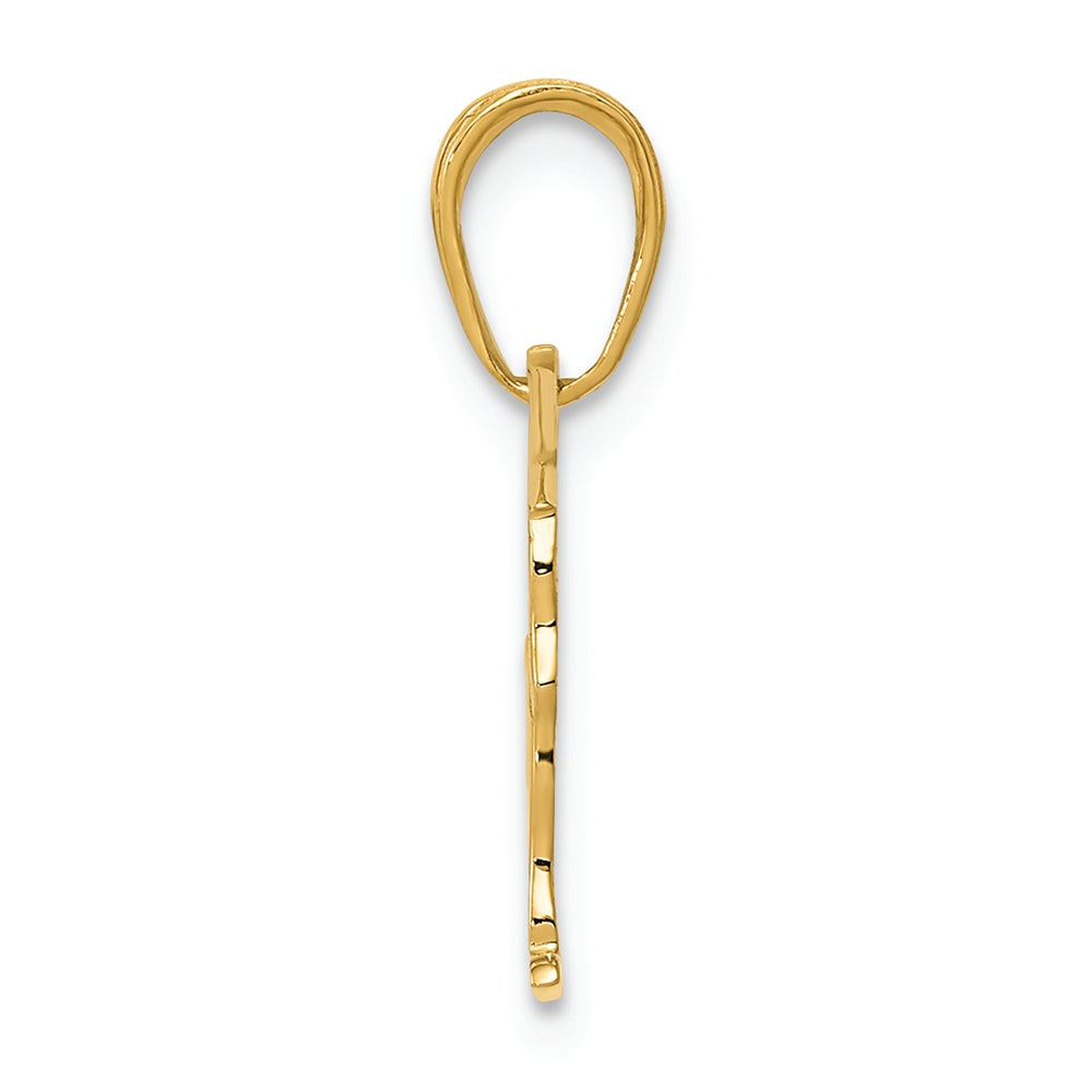 FJC Finejewelers 14k Yellow Gold Gymnastics Charm