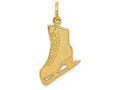 FJC Finejewelers 14k Yellow Gold Figure Skate Charm