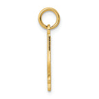FJC Finejewelers 14k Yellow Gold Figure Skate Charm