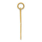 FJC Finejewelers 14k Yellow Gold Goalie Stick Charm