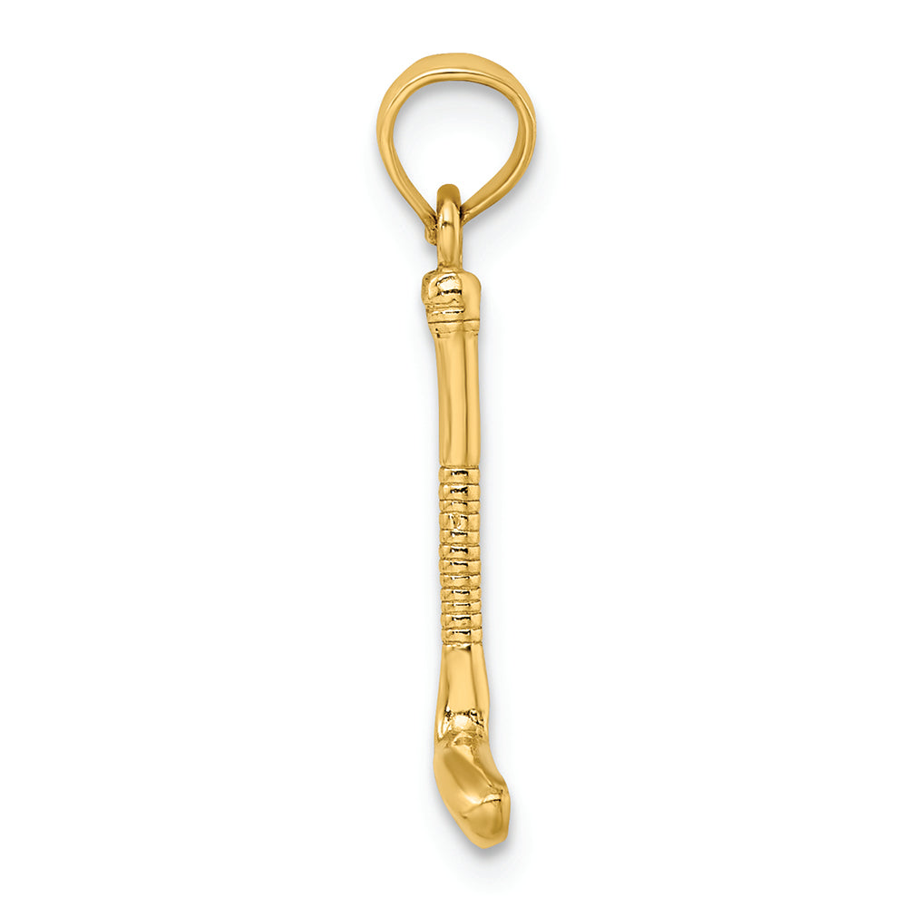 FJC Finejewelers 14k Yellow Gold Golf Club Charm