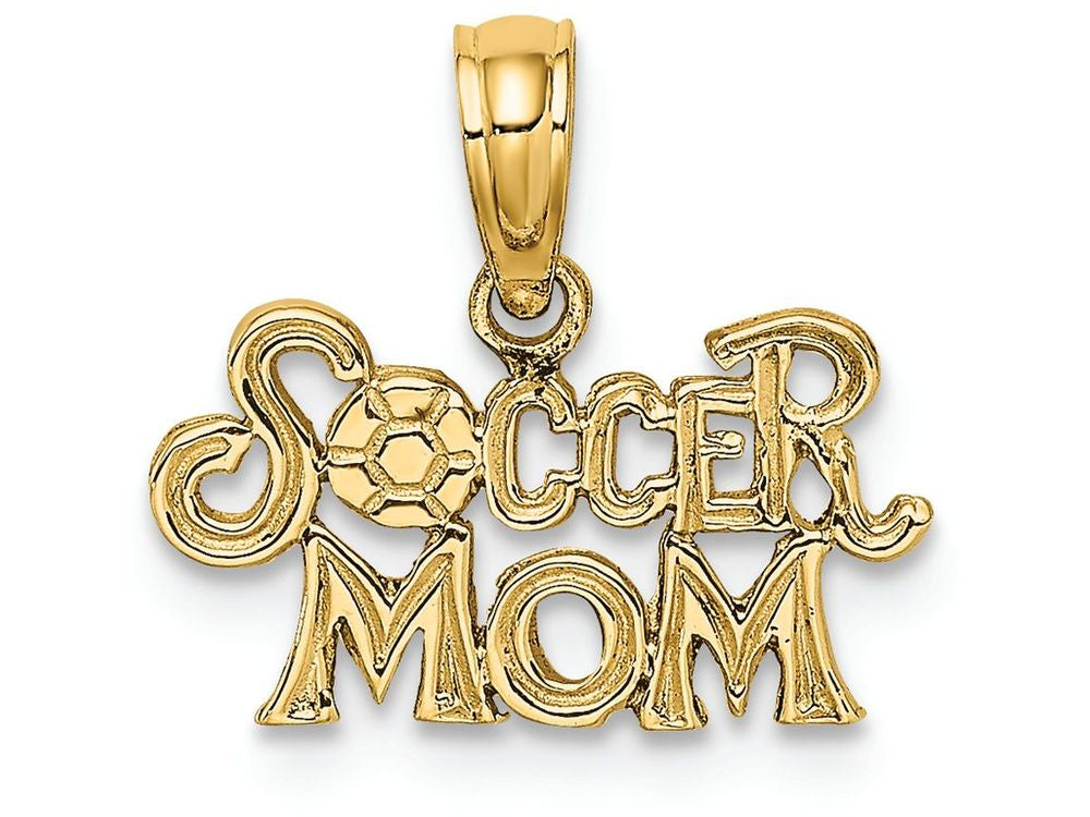 FJC Finejewelers 14k Yellow Gold Soccer Mom Charm