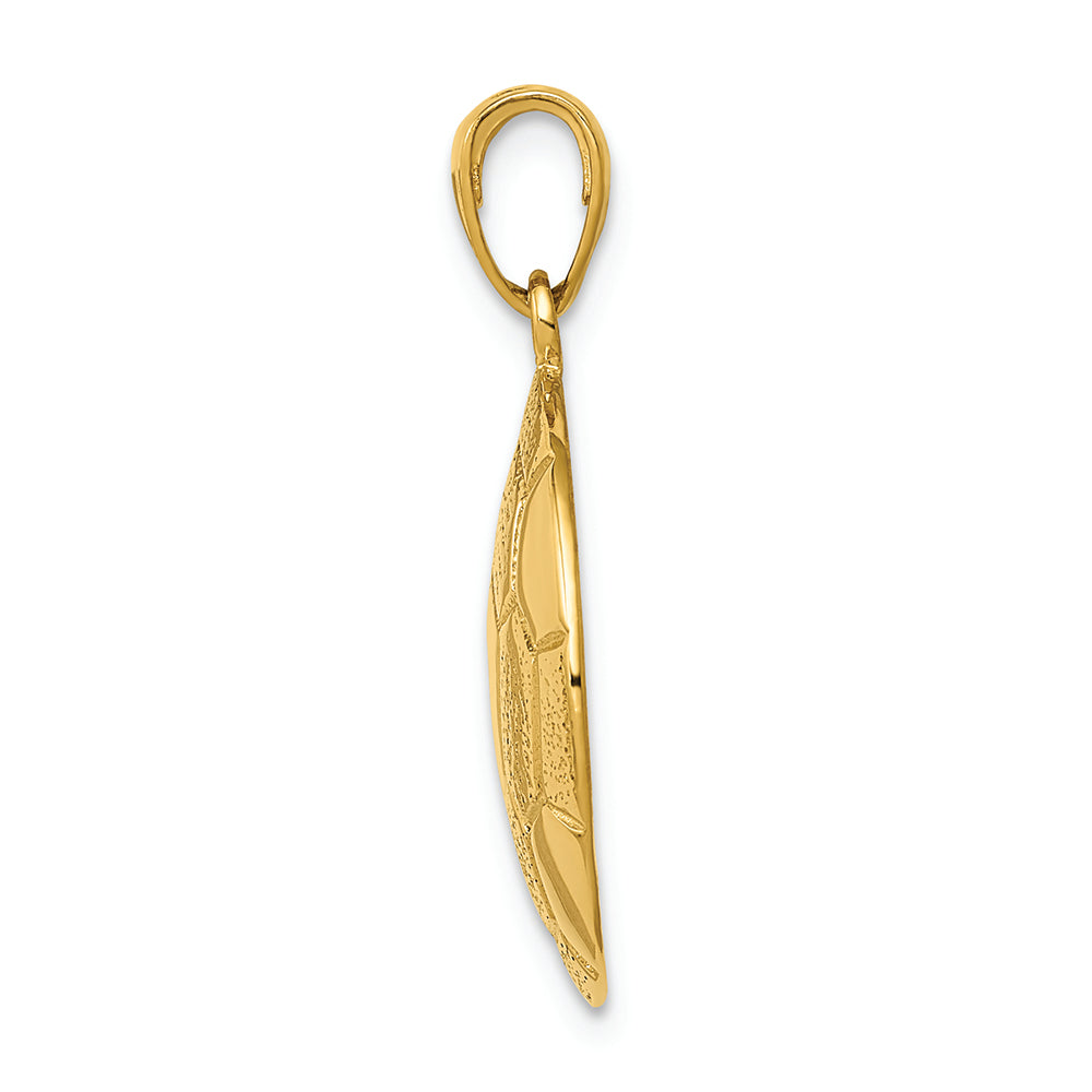 FJC Finejewelers 14k Yellow Gold Soccer Ball Charm