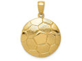 FJC Finejewelers 14k Yellow Gold Soccer Ball Charm