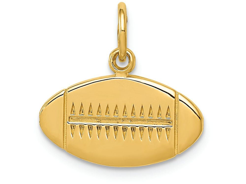 FJC Finejewelers 14k Yellow Gold Football Charm