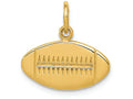 FJC Finejewelers 14k Yellow Gold Football Charm