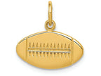 FJC Finejewelers 14k Yellow Gold Football Charm