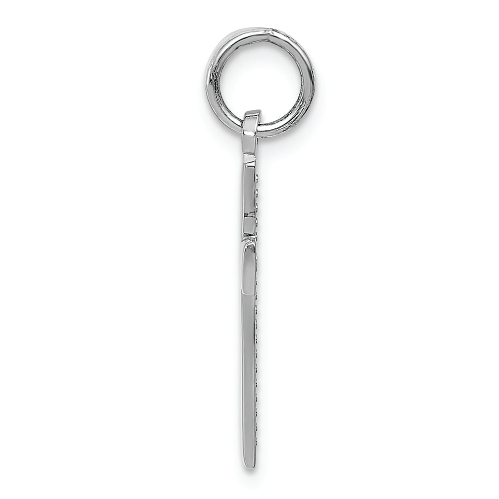 FJC Finejewelers 14k White Gold Cross Charm