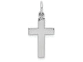 FJC Finejewelers 14k White Gold Cross Charm