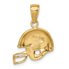 FJC Finejewelers 14k Yellow Gold Football Helmet Charm