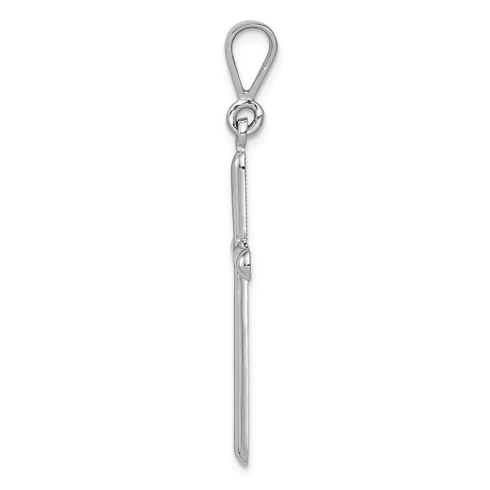FJC Finejewelers 14k White Gold Cross Charm